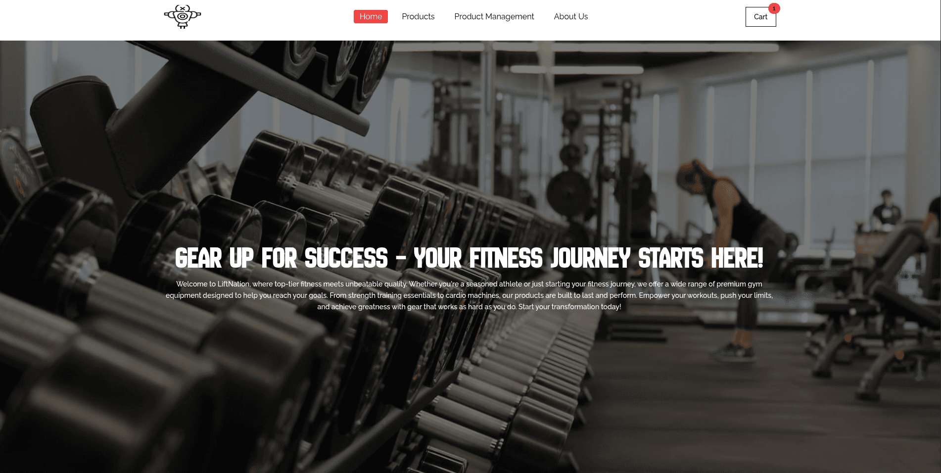 Gym Store Management & E-commerce Platform